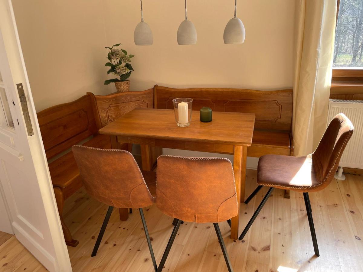 Ferienwohnung Schellnhof Forsthaus am Waldrand Nidda Exterior foto