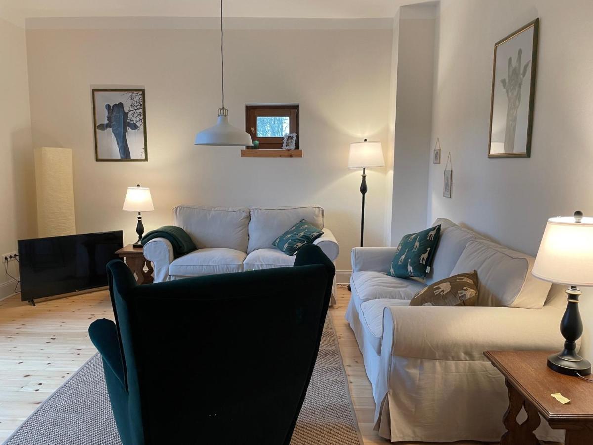 Ferienwohnung Schellnhof Forsthaus am Waldrand Nidda Exterior foto