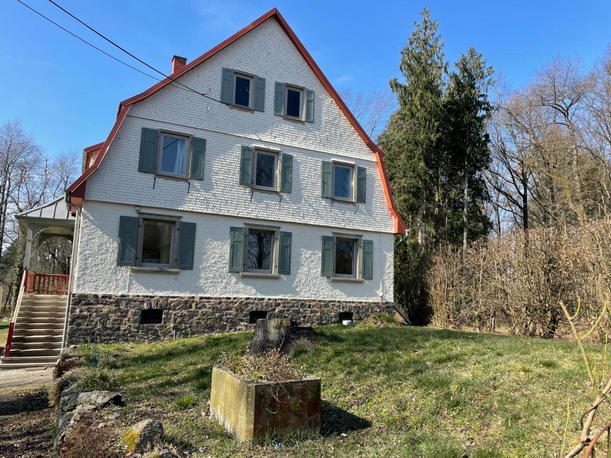 Ferienwohnung Schellnhof Forsthaus am Waldrand Nidda Exterior foto
