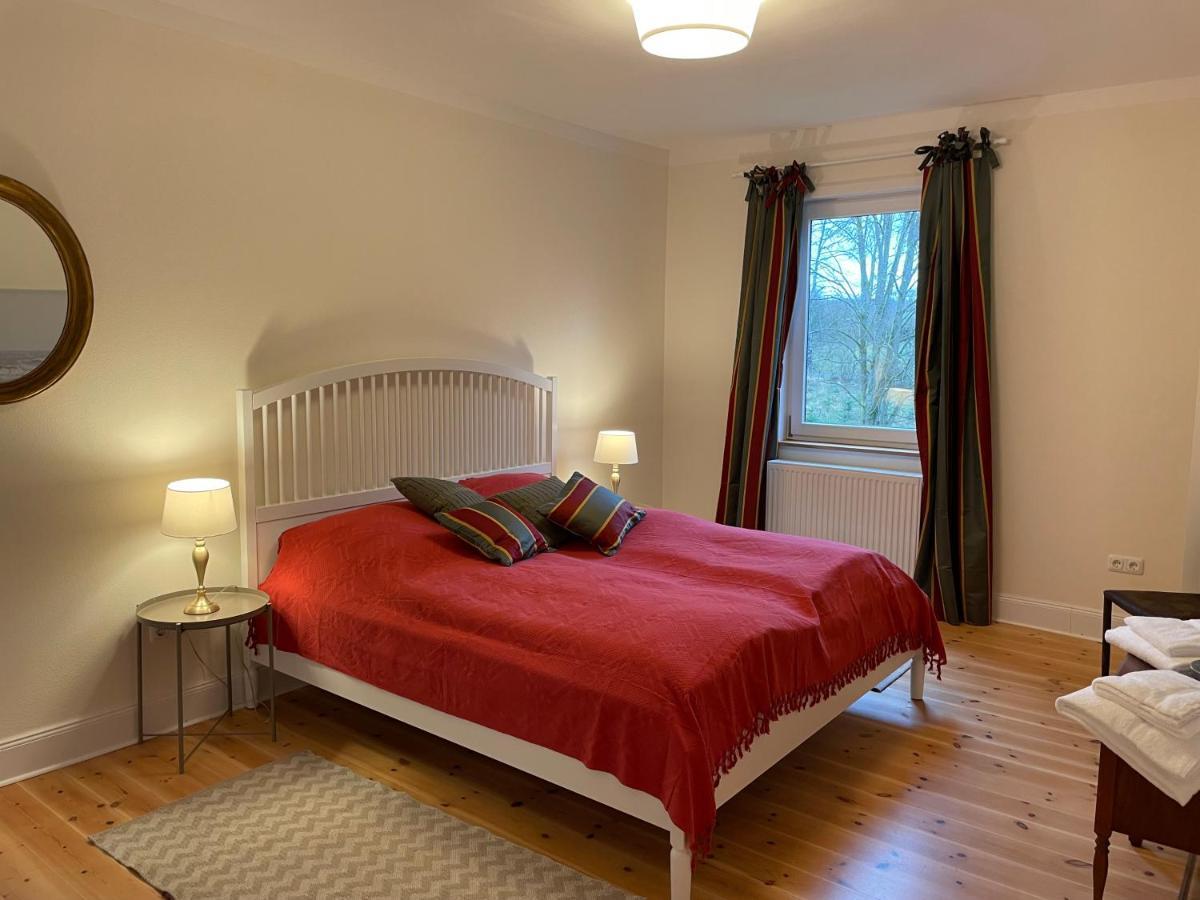 Ferienwohnung Schellnhof Forsthaus am Waldrand Nidda Exterior foto