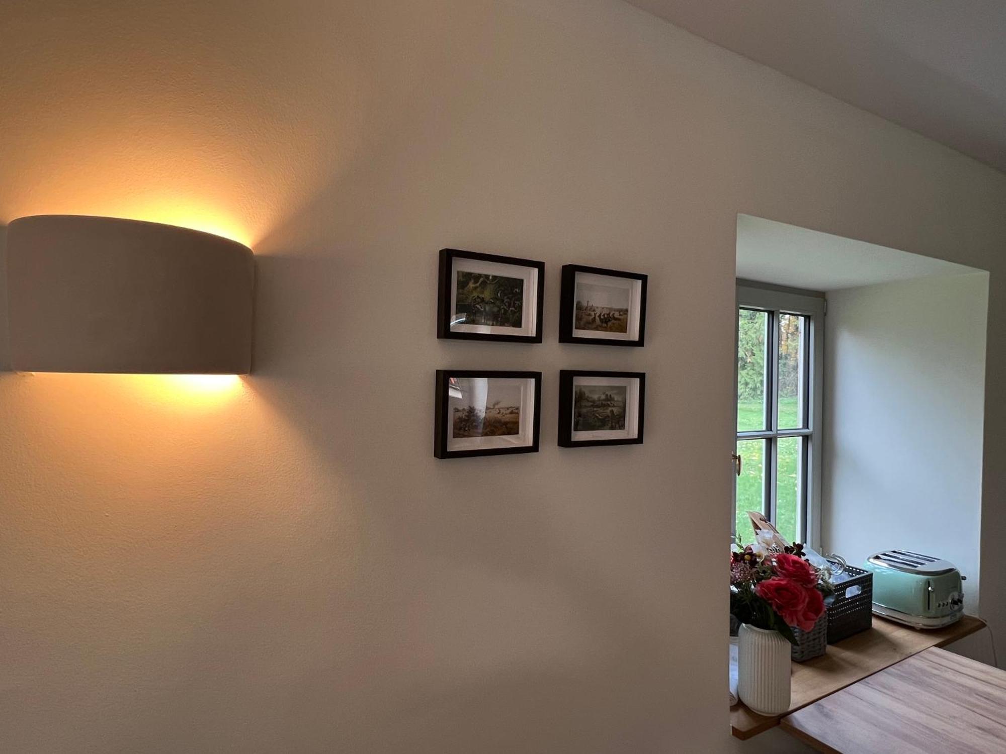 Ferienwohnung Schellnhof Forsthaus am Waldrand Nidda Exterior foto
